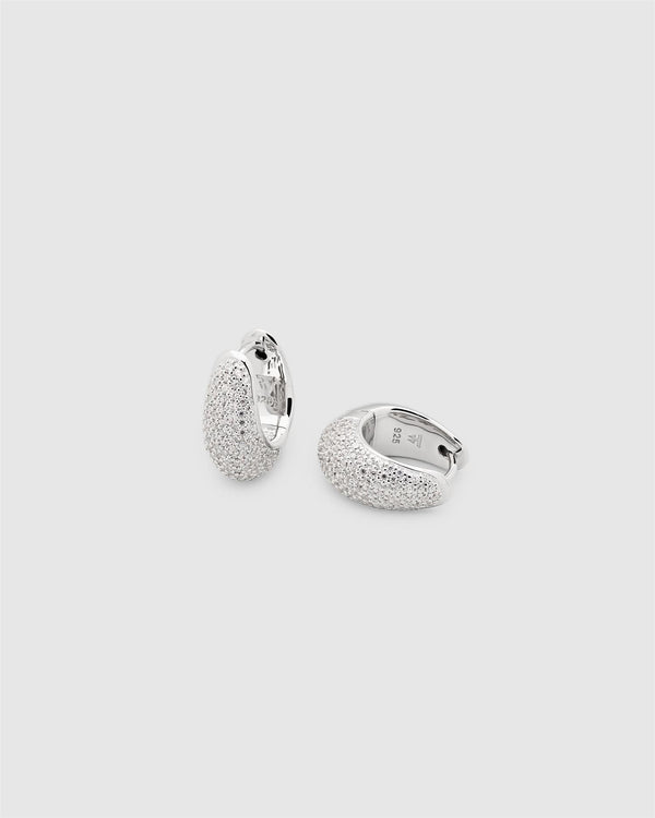 Ice Hoop small pave