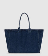 Leo Denim Tote - INK BLUE