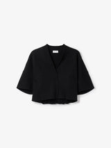 Short Wool Cardigan