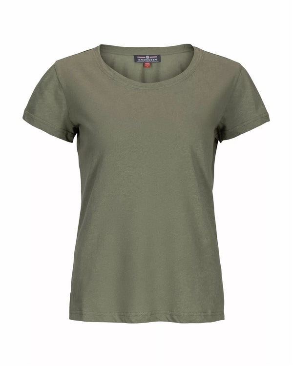 LINEN TEE W