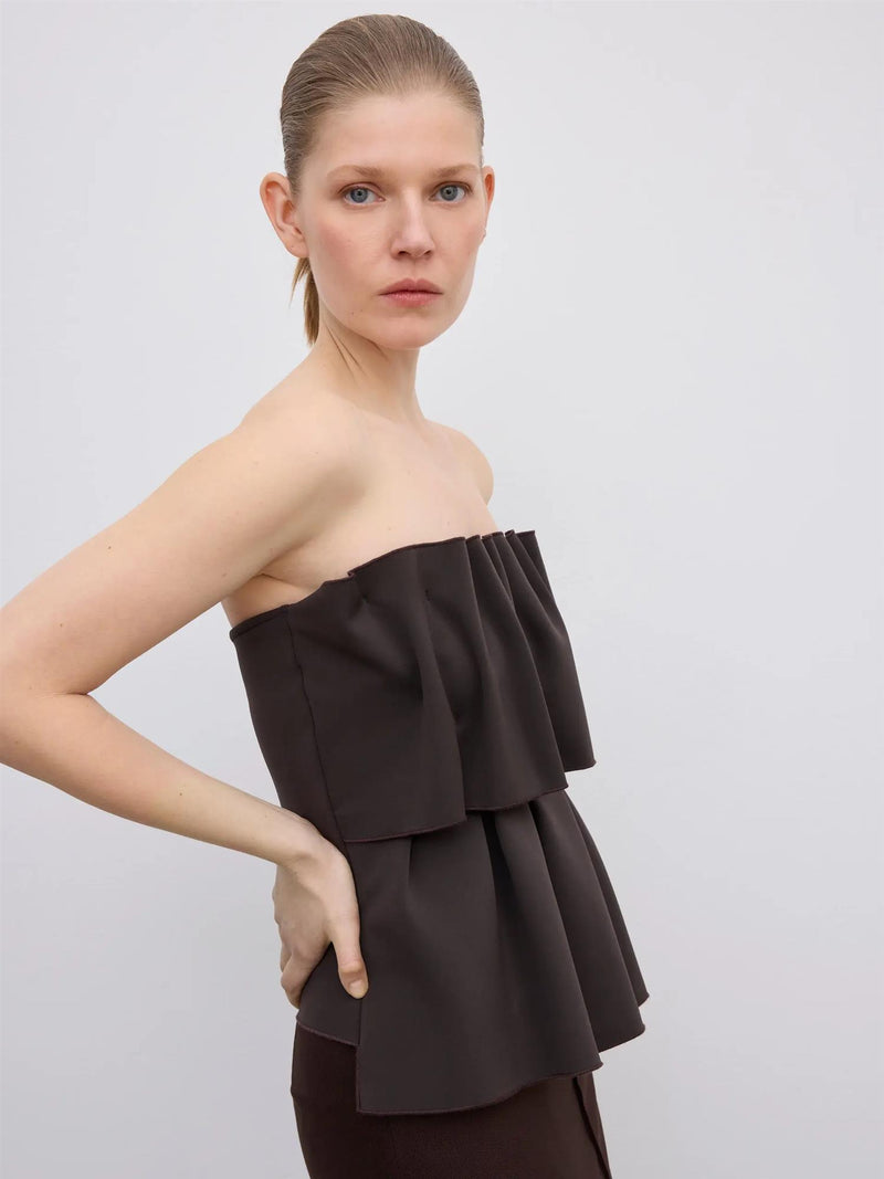 Sculpted Tube Top
