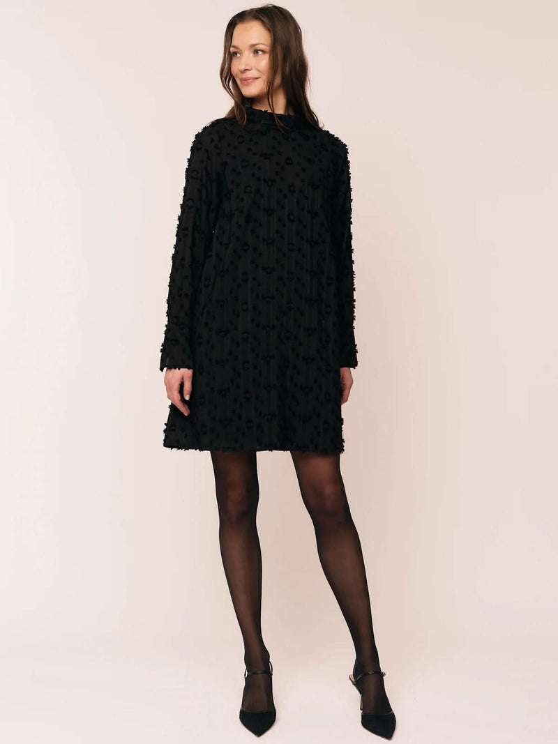 JULIA MOCK NECK DRESS