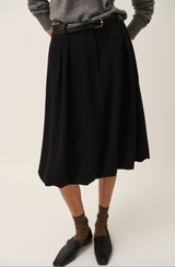 Crepe Balloon Skirt