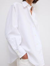 Asymmetric Linen Shirt