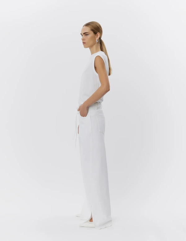 Lane Jeans - Winter White Denim