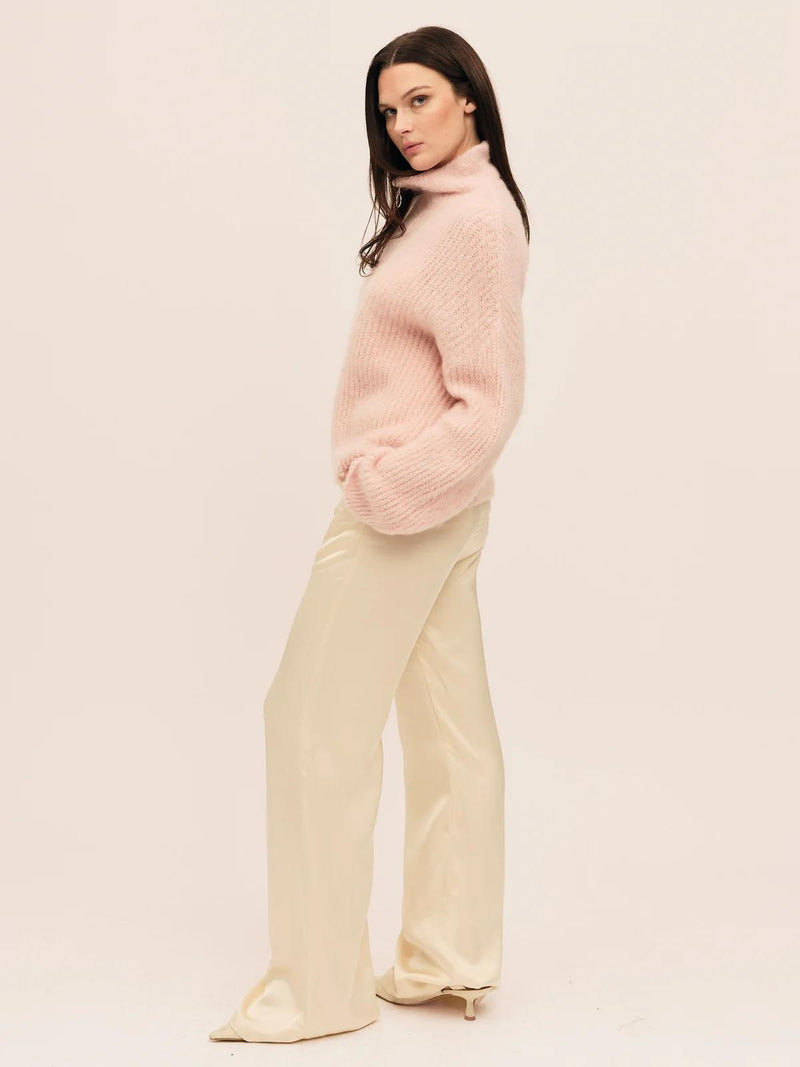 Florie Brushed Zip Knit