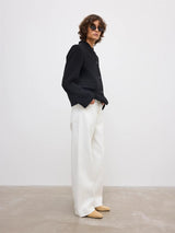 Short curved jacket