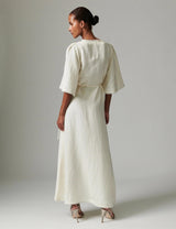 Camilla Dress - Contrast Linen