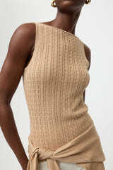 Cable Knit Singlet