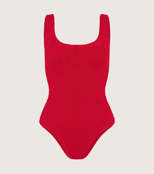 Square Neck Swim Crinkle