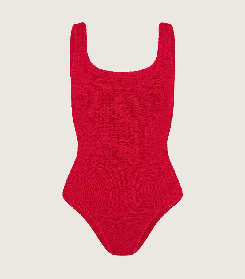 Square Neck Swim Crinkle
