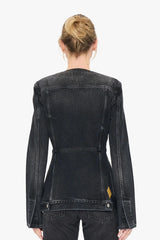 TEMPLE JACKET - AUTHENTIC BLACK WASH