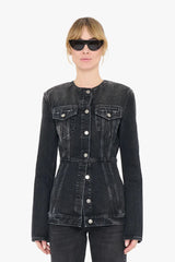 TEMPLE JACKET - AUTHENTIC BLACK WASH