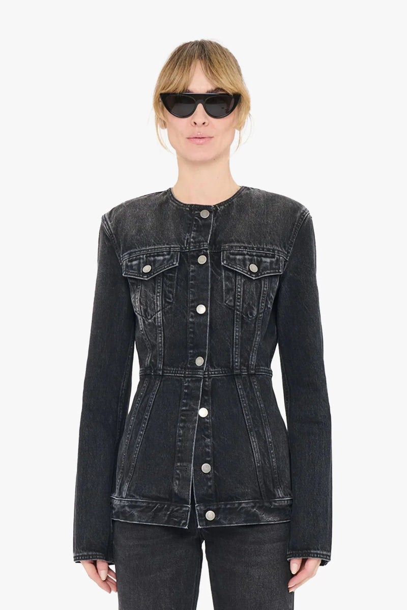 TEMPLE JACKET - AUTHENTIC BLACK WASH