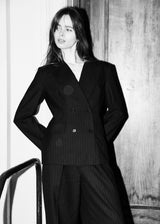 Francis Pinstripe Blazer