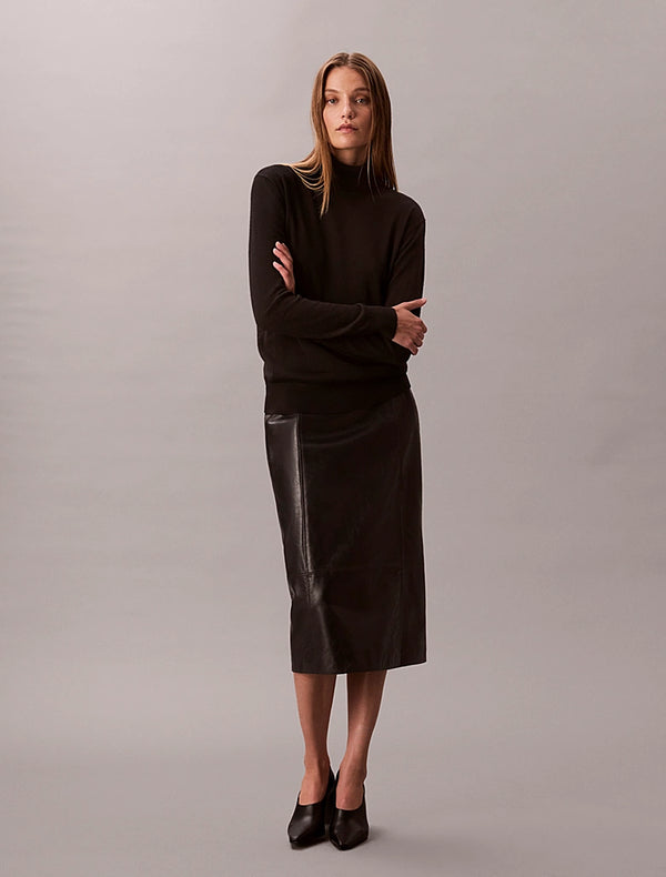 Merino Roll Neck Jumper