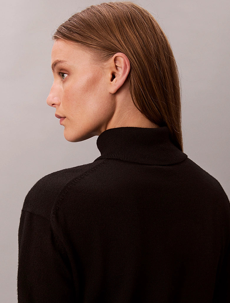 Merino Roll Neck Jumper