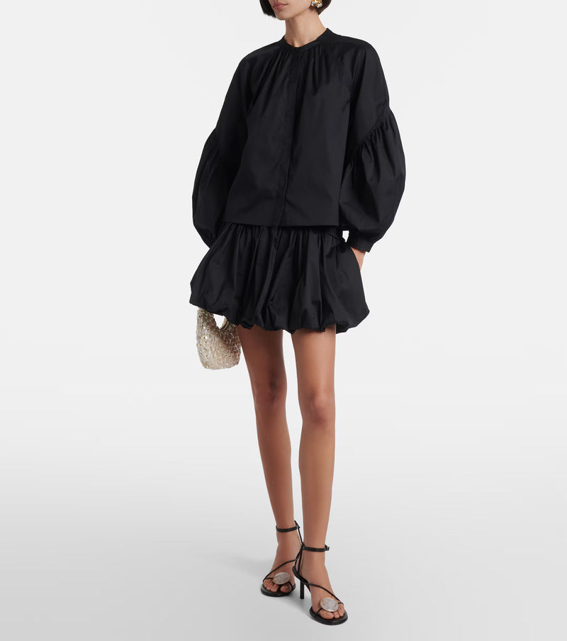 Nicolette Bubble Hem Mini Skirt
