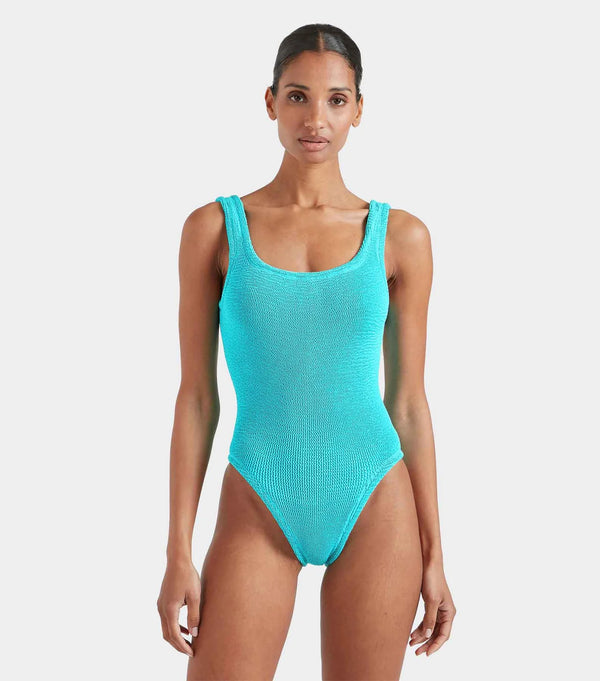 Square Neck Swim Crinkle
