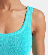 Square Neck Swim Crinkle