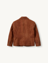 Suede Fitted Jacket