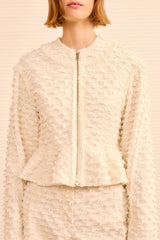 Rosalind Zip Peplum Jacket