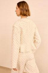 Rosalind Zip Peplum Jacket