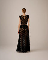Lace Midi Skirt