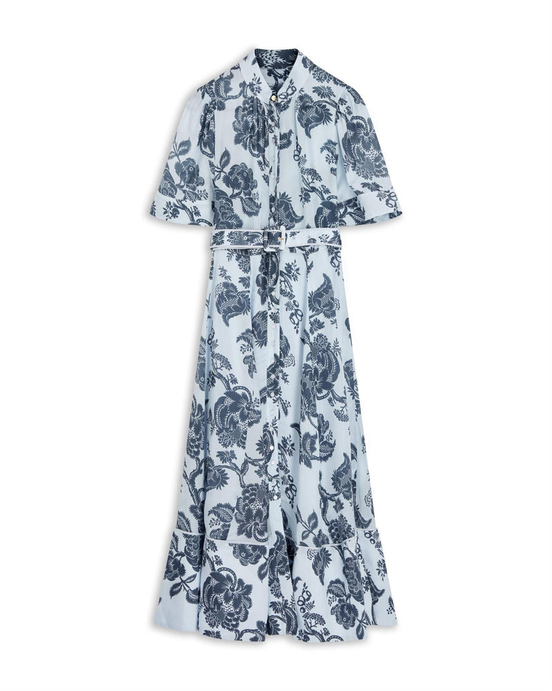 Organza Midi Dress