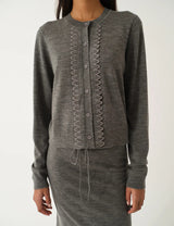 BERGEN SCALLOP MINI CARDIGAN