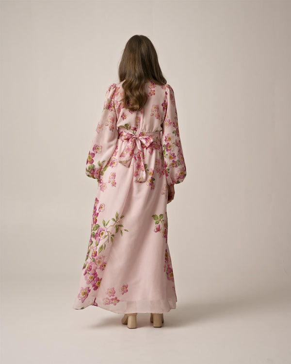 Viscose V-Neck Dress