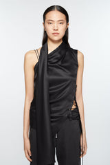 FRINGE WRAP BLOUSE