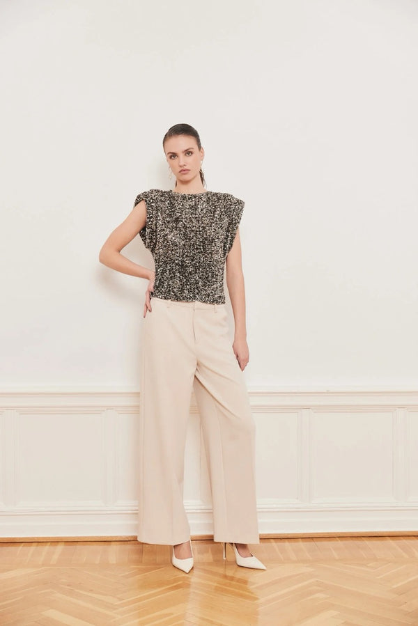 Sunset Sequin Top