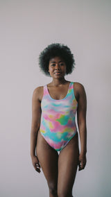 Pool Swimsuit Print