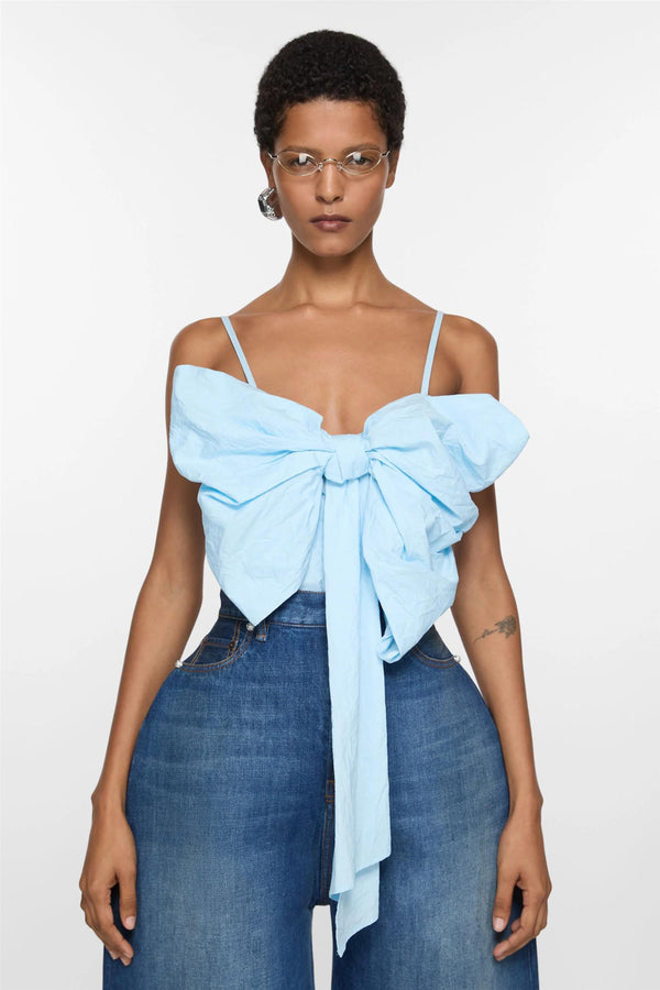 Bow Strap Blouse