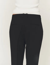 Crepe Wide Pants