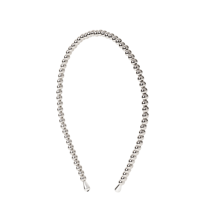 Day Beaded Chrome Slim Hair