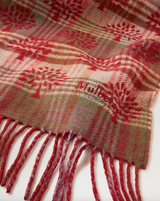 Mulberry Heritage Check & Tree Scarf