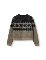 Roma Argyle Knit
