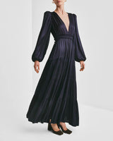 Satin Maxi Dress