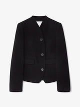 Short curved jacket