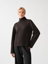 High Neck Wool Sweater