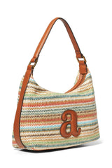 Hampton Stripe Shoulder Bag