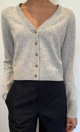 V Button Cardigan
