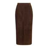 Brianna Suede Skirt