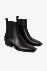Square Toe Chelsea Boots