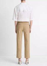 Mid-Rise Italian Stretch-Cotton Chino Pant