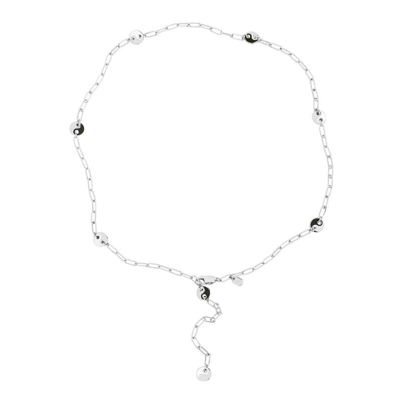 Supper Club Necklace 46 Silver HP