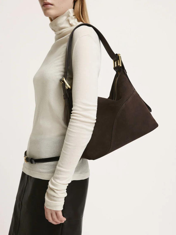 Bassanina Walnut Suede/Vacchetta