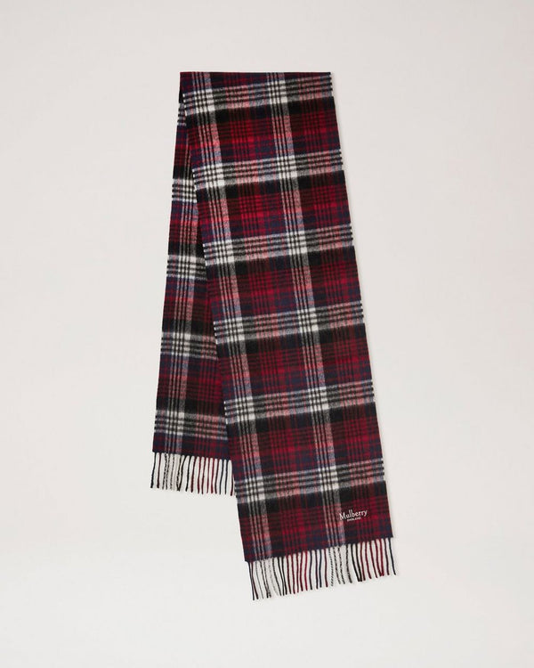 Mulberry Heritage Check Scarf